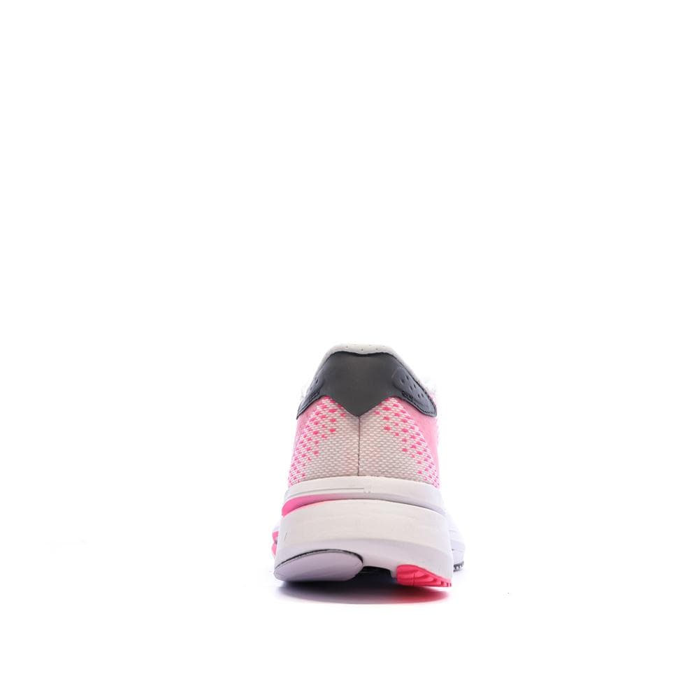 Chaussures de running Blanches/Roses Femme Adidas Adizero 3