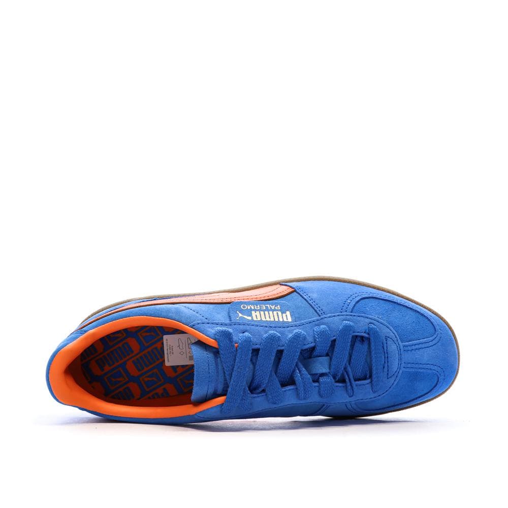 Baskets Bleu/Orange Homme Puma Palermo 4