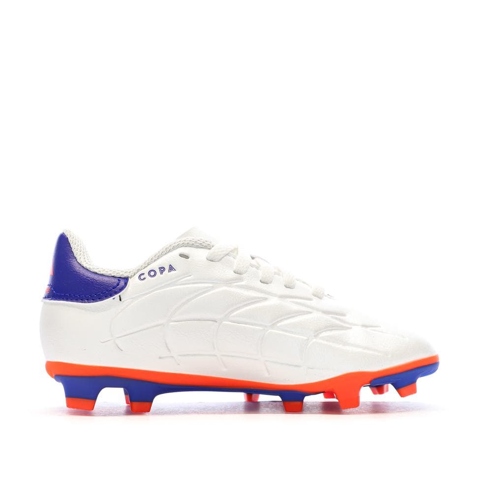 Chaussures de Foot Blanches Junior Adidas Copa Pure 2 Club FxG 2