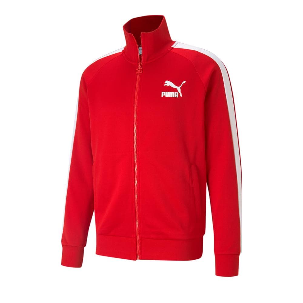 Veste Rouge Homme Puma Iconic T7 1