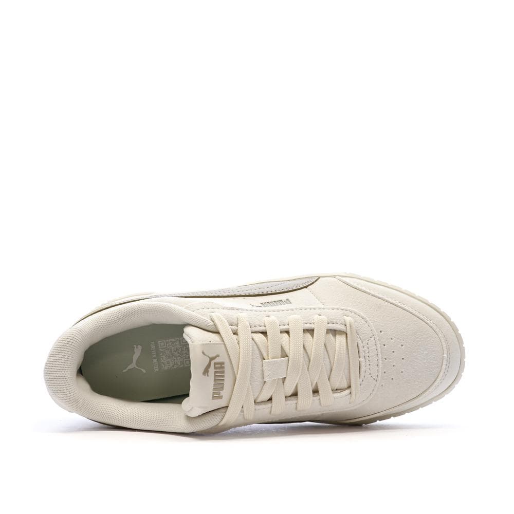Baskets Beiges/Taupe Femme Puma Carina Mia 4