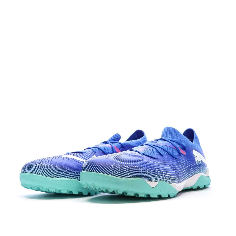 Chaussures de Foot Bleues Homme Puma Future 7 Match TT 6
