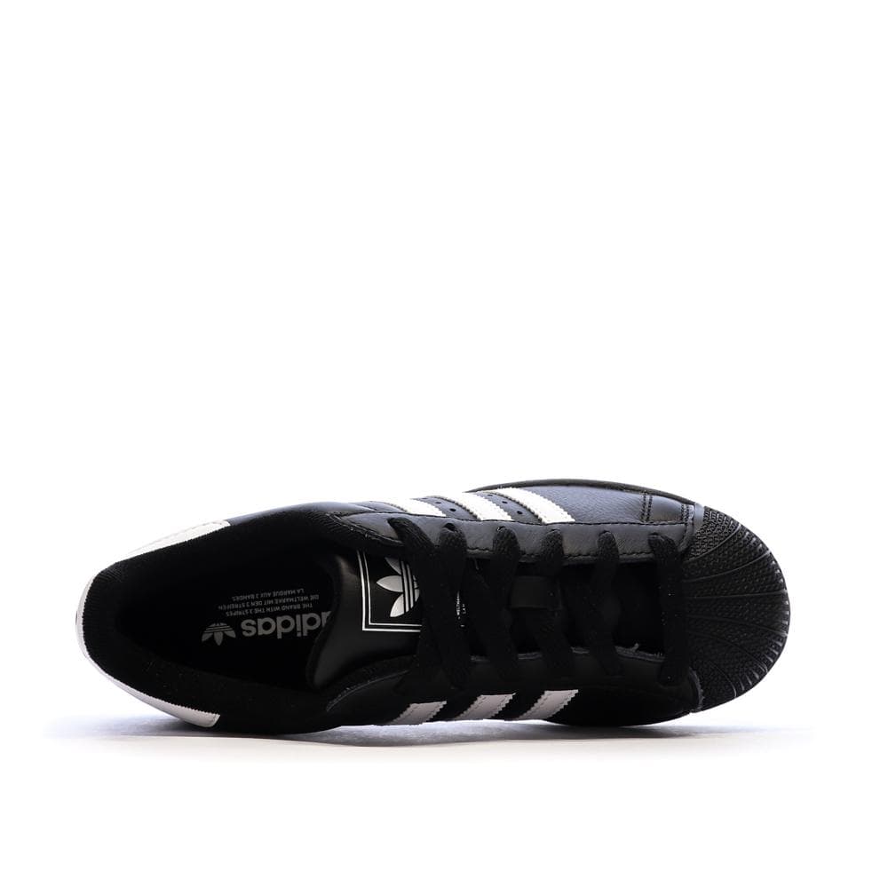 Superstar Baskets Noires/Blanches Mixte Adidas 4