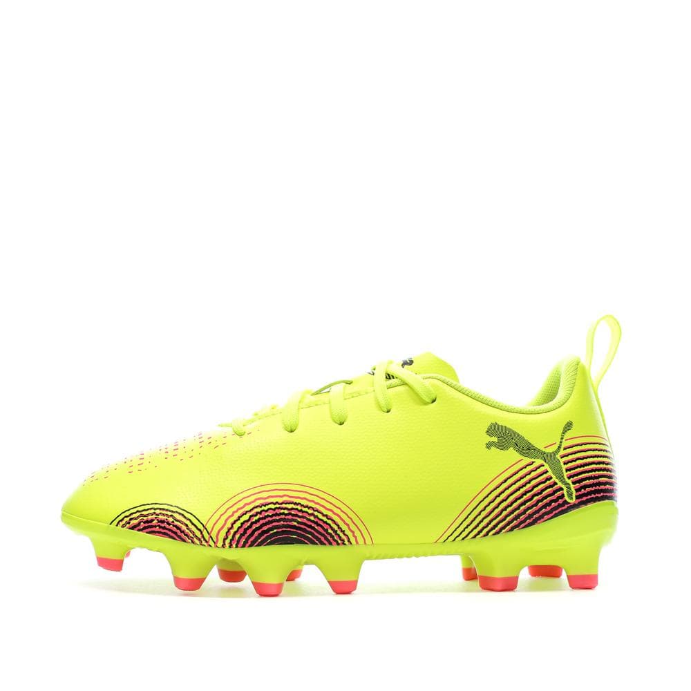 Baskets Jaune Garçon Puma Future 8 Play Fg/ag Jr 1