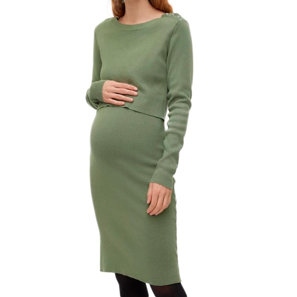 Robe Verte Femme Mamalicious June 1