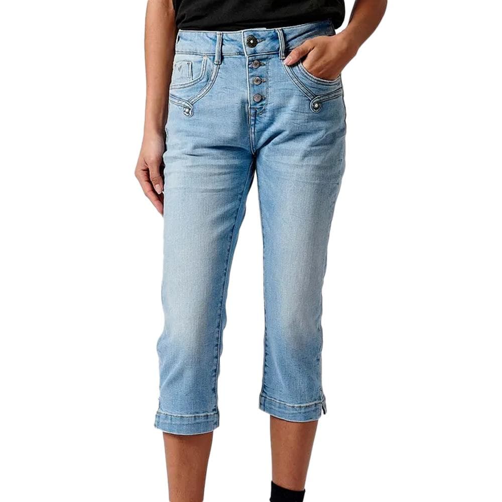 Pantacourt Bleu Femme Kaporal LOLIE24 1