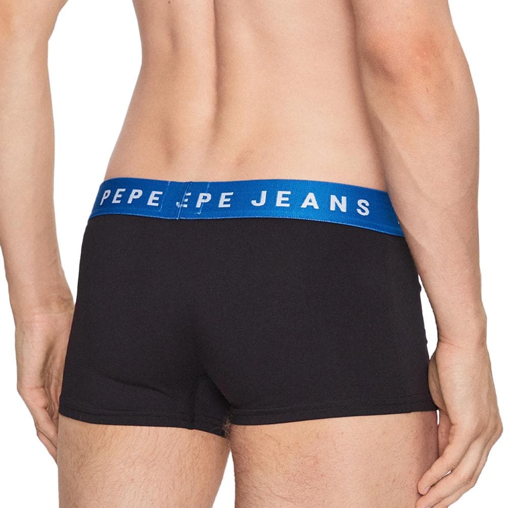 2x Boxers Noir/Blanc Homme Pepe Jeans PMU 3
