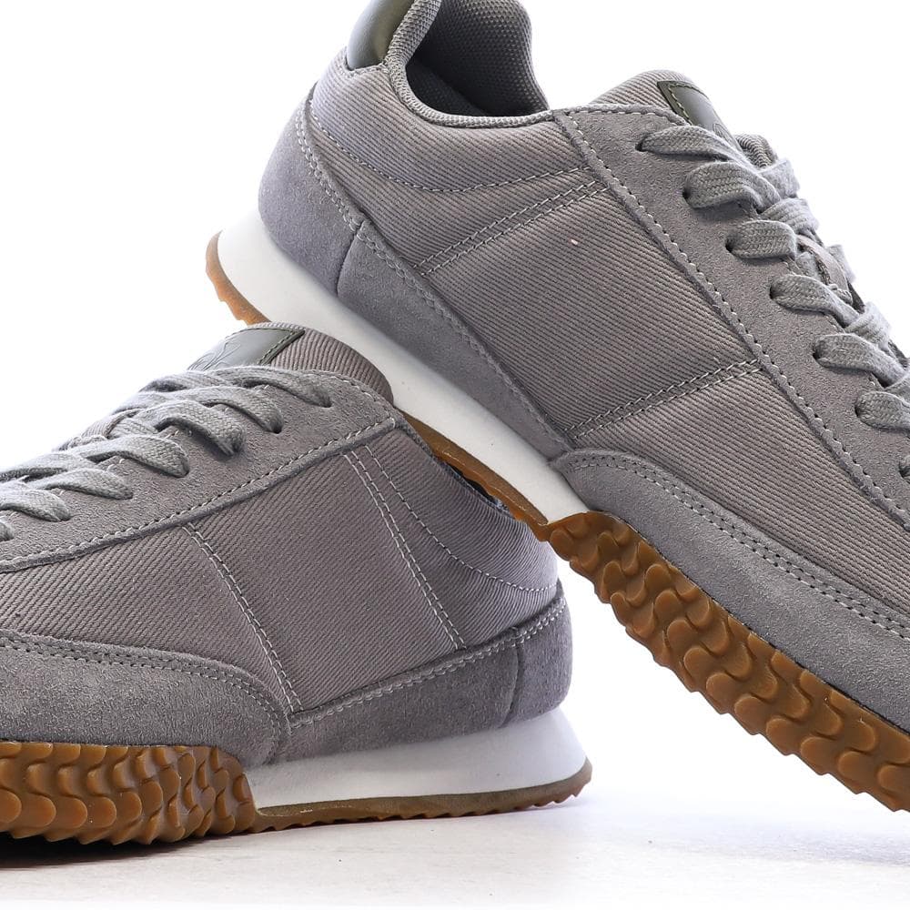 Baskets Grises/Kaki Homme Le Coq Sportif Veloce 7