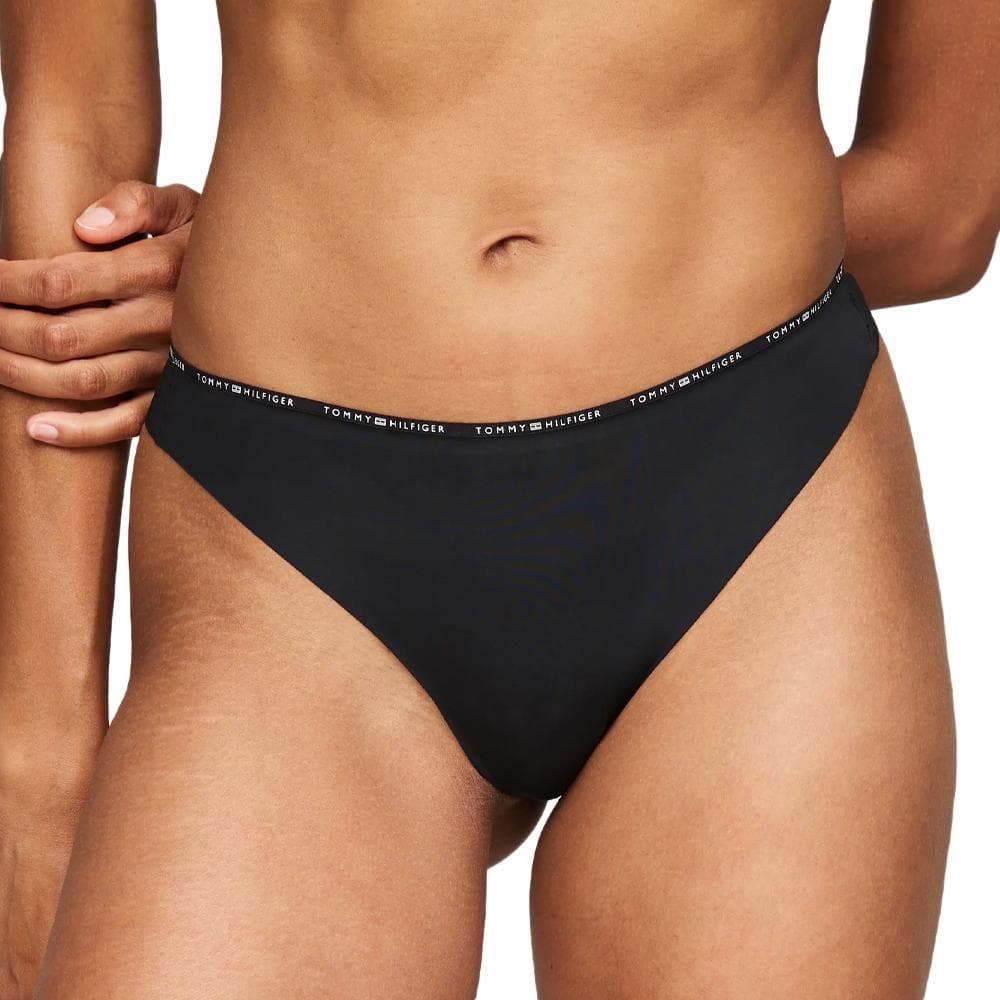 String Noir Femme Tommy Hilfiger ThongDS 1