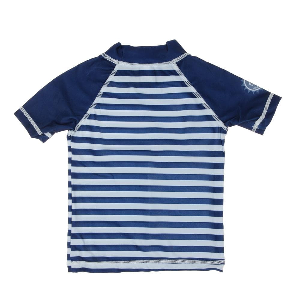 Lycra anti UV Marine/Bleu Garçon Arclo Rayé 2