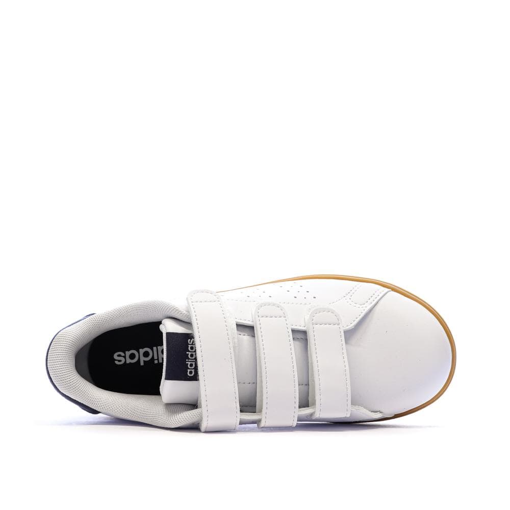 Baskets Blanches Garçon Adidas Advantage Base 4