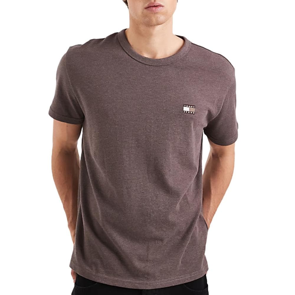 T-shirt Marron Homme Tommy Hilfiger Tjm Reg Badge 1