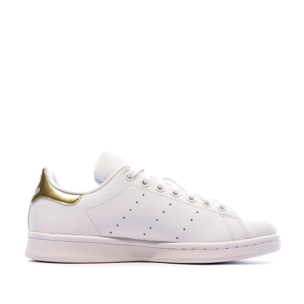 Stan Smith Baskets Blanches /Dorées Femme Adidas 2