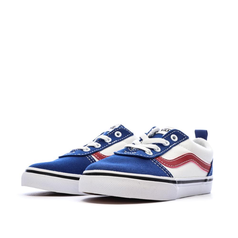 Baskets Bleu/Blanc/Rouge Garçon/Fille Vans Ward Slip 6