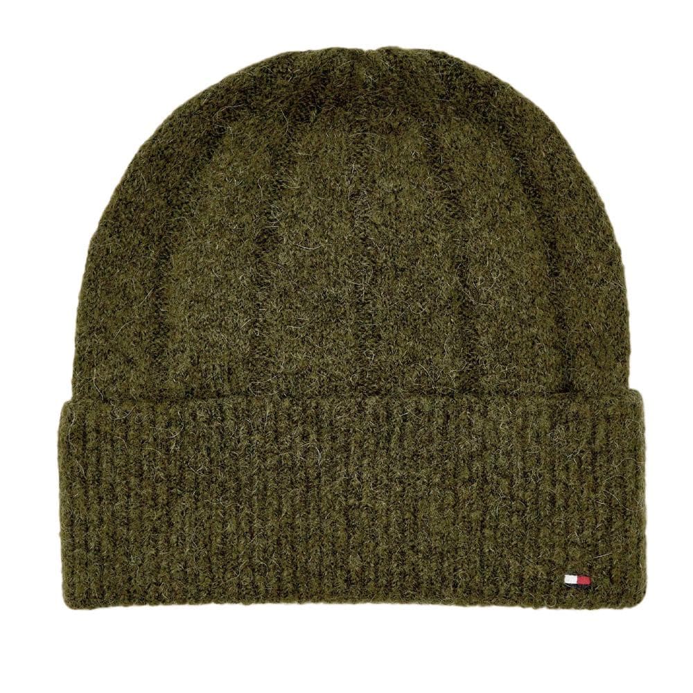 Bonnet Vert Homme Tommy Hilfiger Fluffy 1