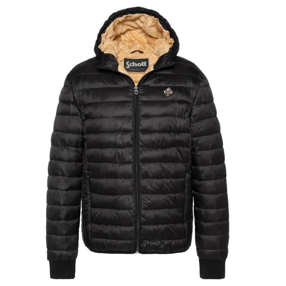 Doudoune Noire Homme Schott EXPRESSO 1