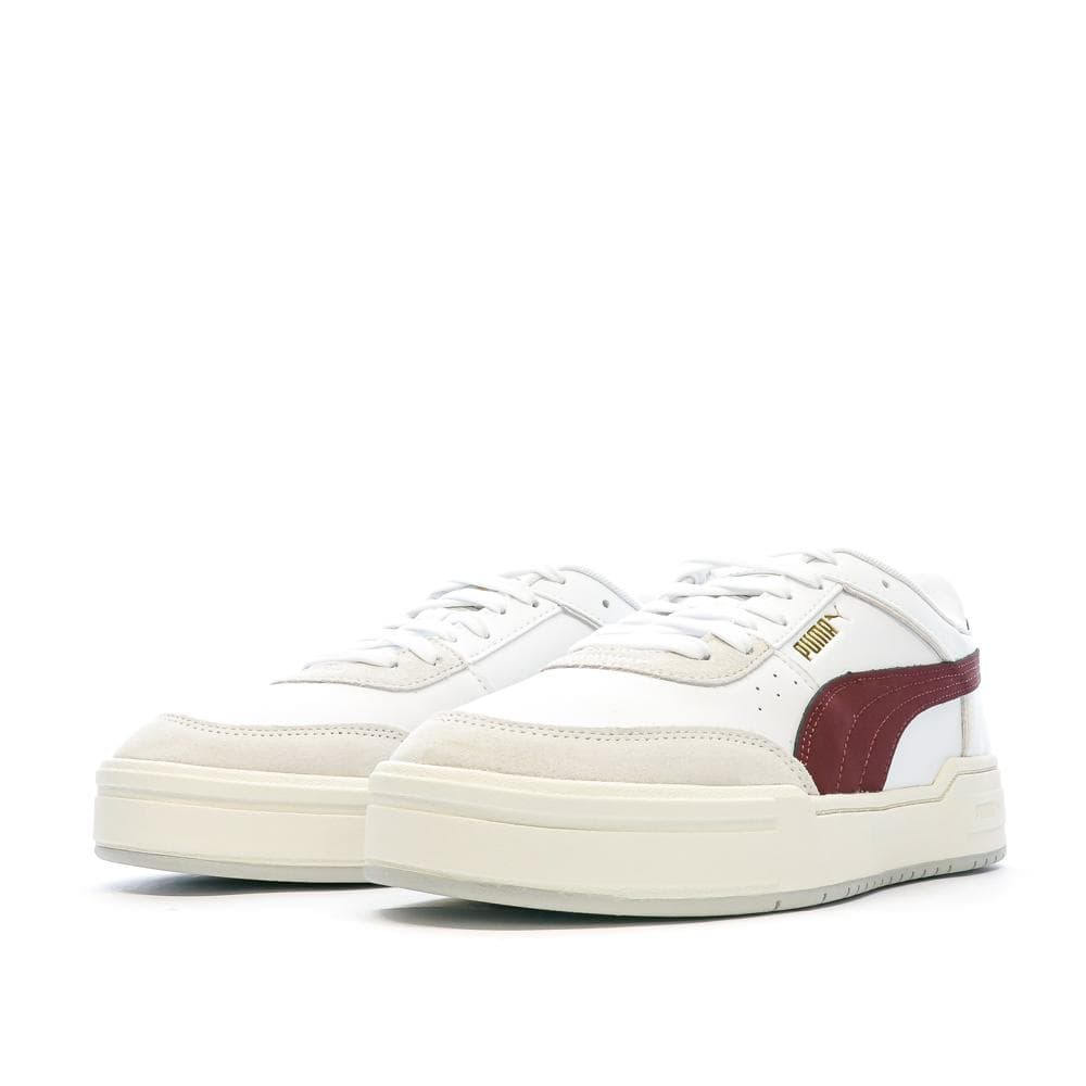 Baskets Blanches/Bordeaux Homme Puma Pro Sport Mix 6