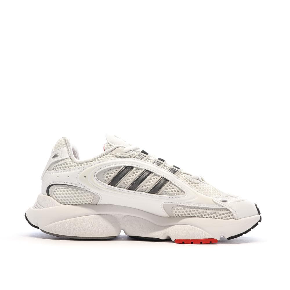 Baskets Blanches/Rouges Homme Adidas Ozmillen 2