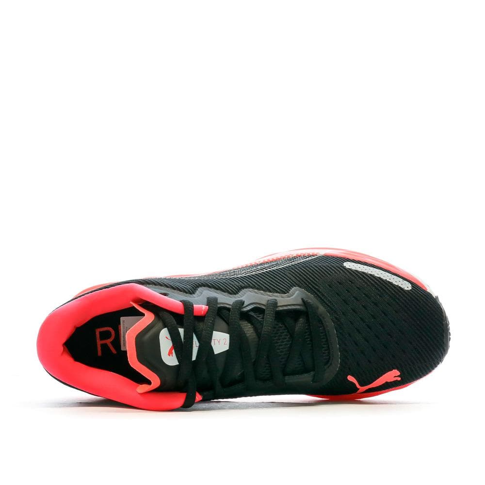 Chaussures de Running Noir/Rose/Blanc Femme Puma Velocity Nitro 2 4