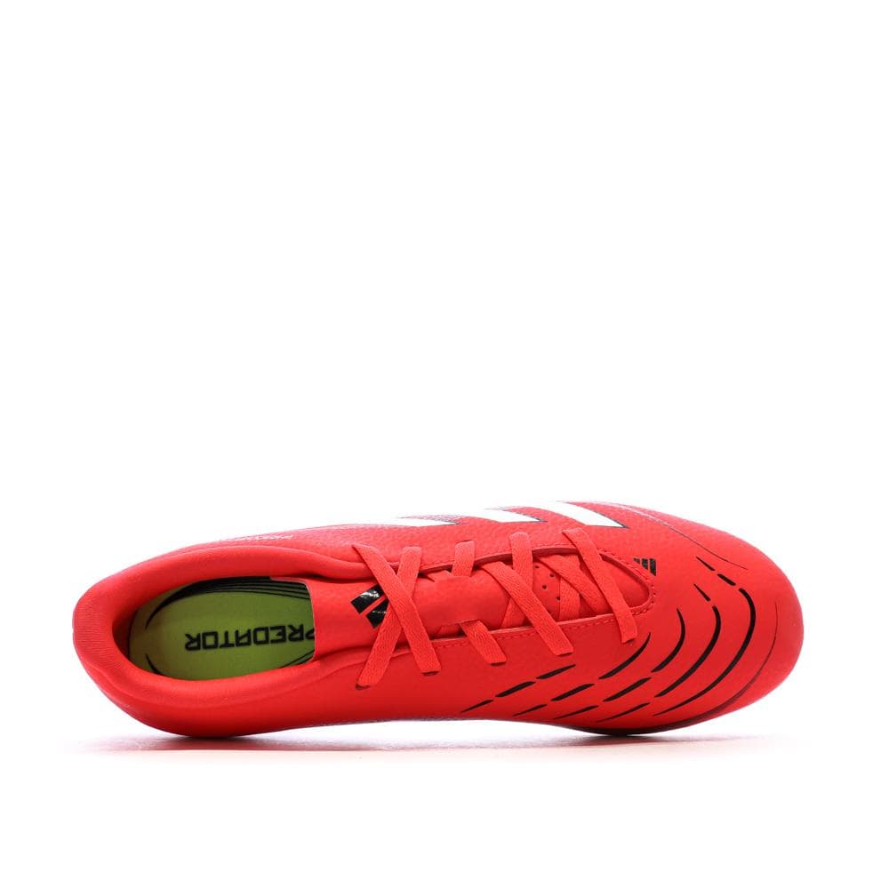 Chaussures de football Rouges Enfant Adidas Predator Club 4