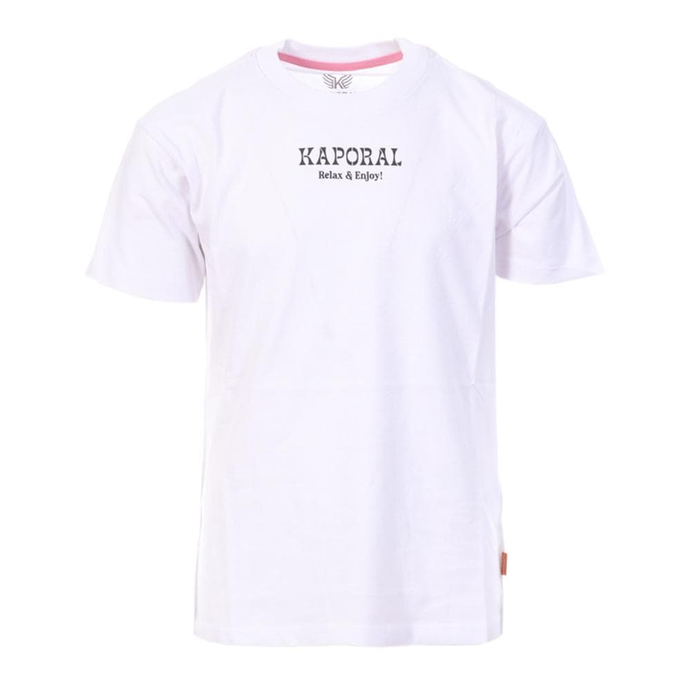 T-Shirt Blanc Garçon Kaporal OGLYE 1