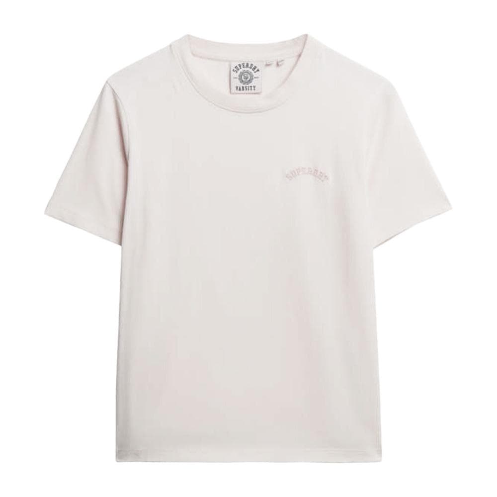 T-Shirt Rose Clair Femme Superdry W1011644A 2