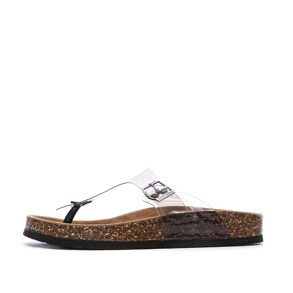 Sandales Transparente/Noir Femme Chattawak Summer 1