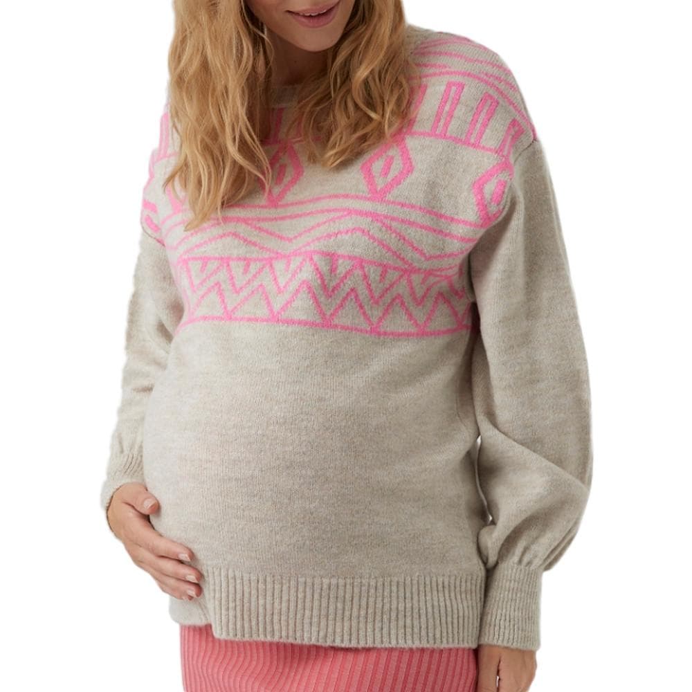 Pull Écru Femme Mamalicious Lilka 1