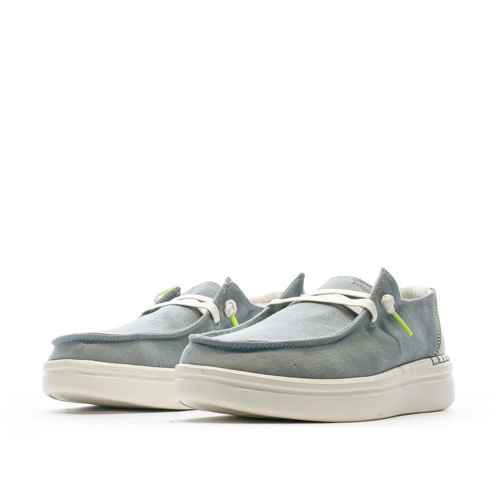 Chaussures Gris/Bleu Femme Hey Dude Wendy Rise 6