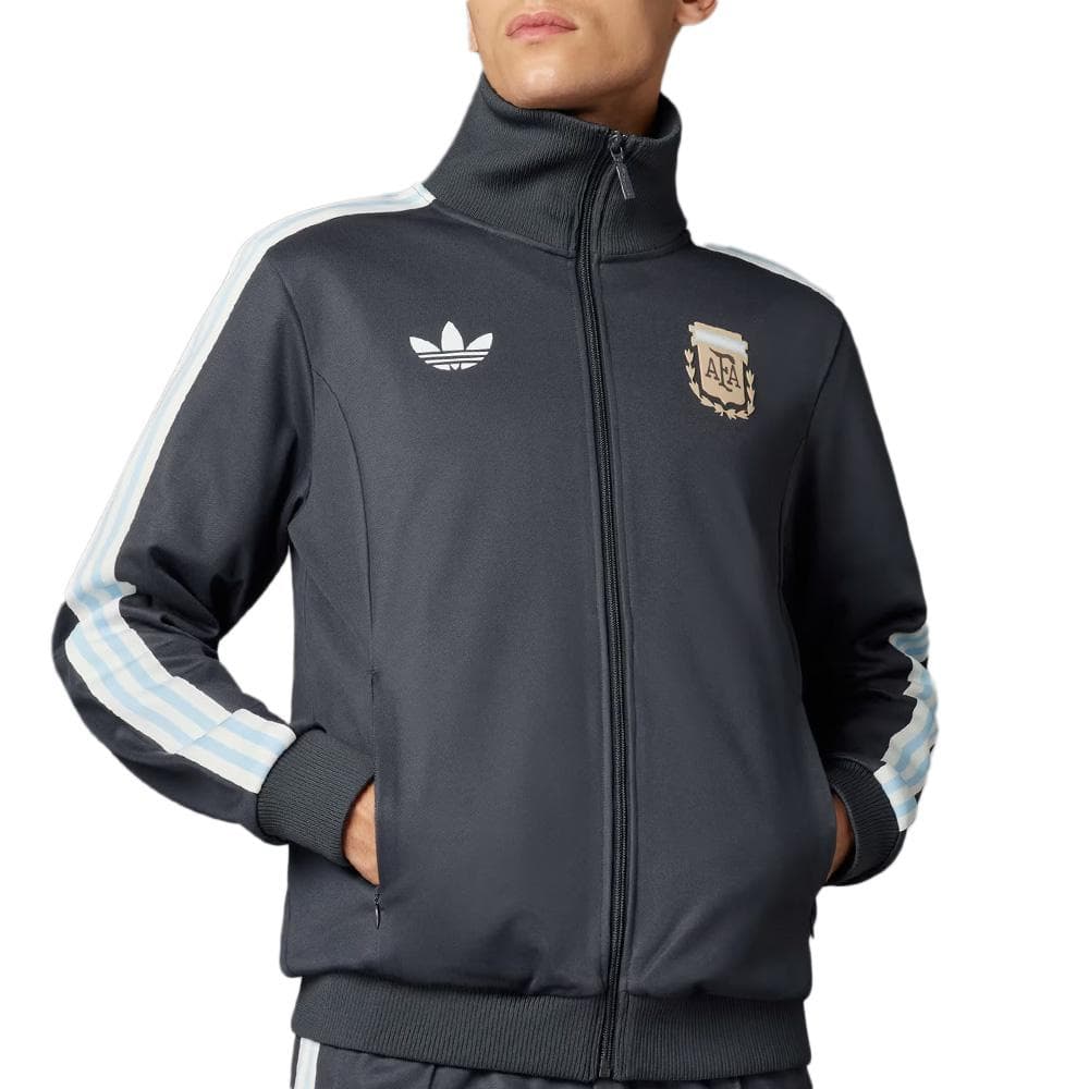 Veste Gris Foncé Homme Adidas Argentine 1