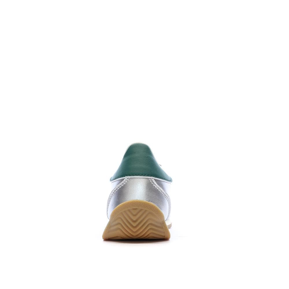 Baskets Argent/Vert Femme Adidas Country 3