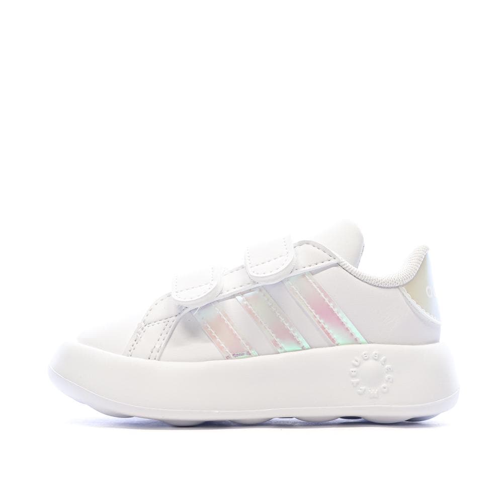 Baskets Blanches Bébé Fille Adidas Grand Court 2.0 Cf 1