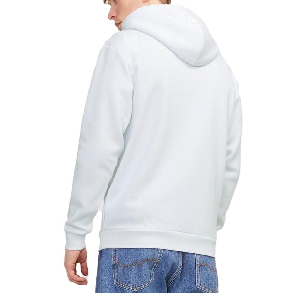 Sweat Zippé Blanc Homme Jack & Jones Bradley 2