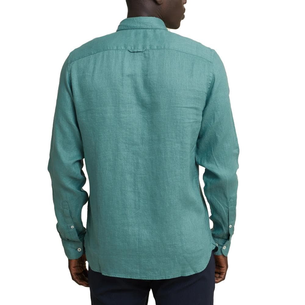 Chemise Bleu Homme Timberland Linen 2