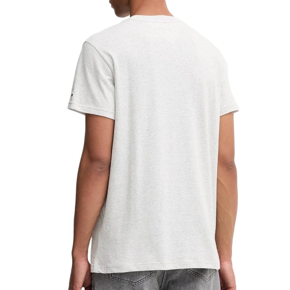 T-shirt Gris Chiné Homme Tommy Hilfiger Tjm Slim Font Play 2