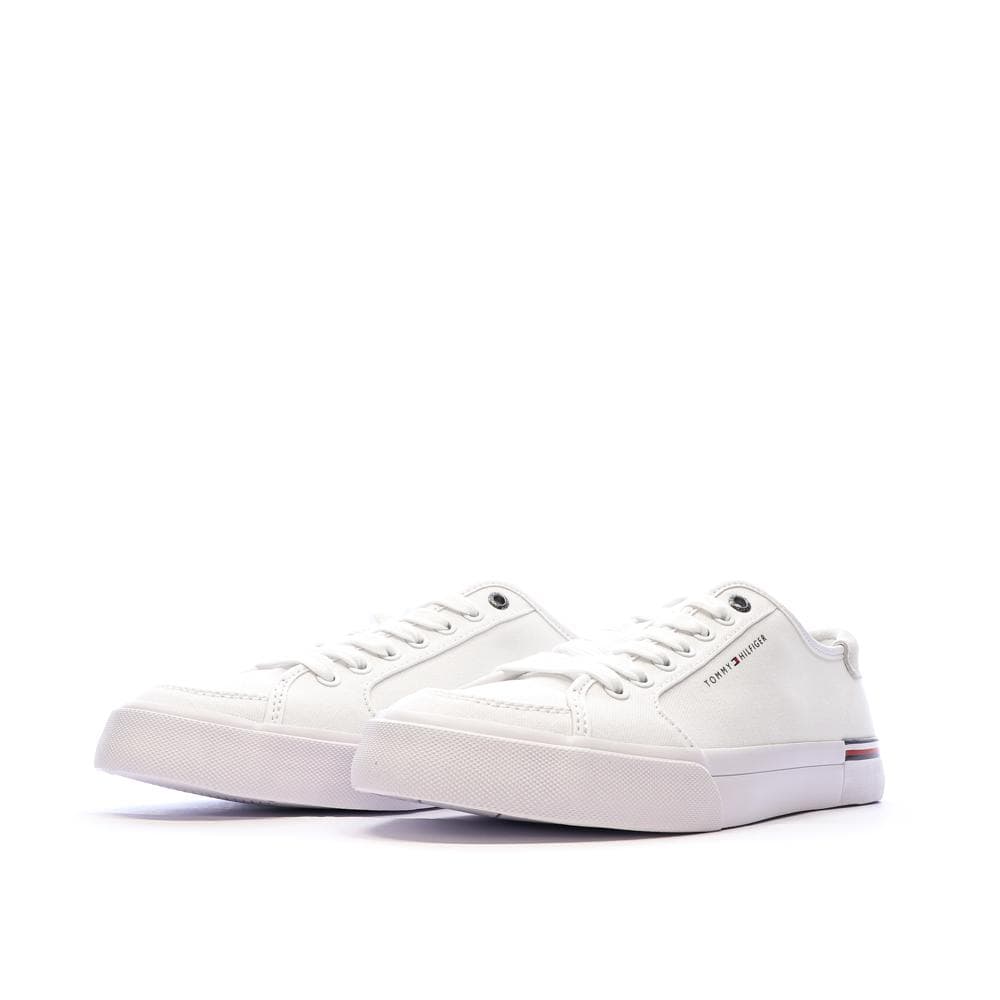 Baskets Blanches Homme Tommy Hilfiger Core Corporate Vulc 6