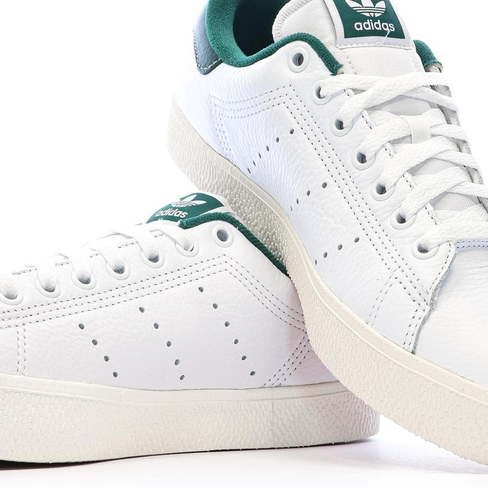Baskets Blanches/Vertes Homme Adidas Stan Smith 7