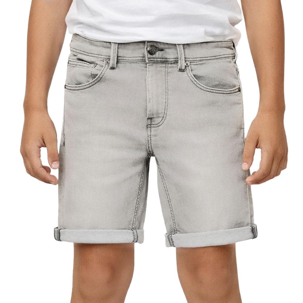 Short en Jean Gris Garçon Teddy Smith Scotty 3 1