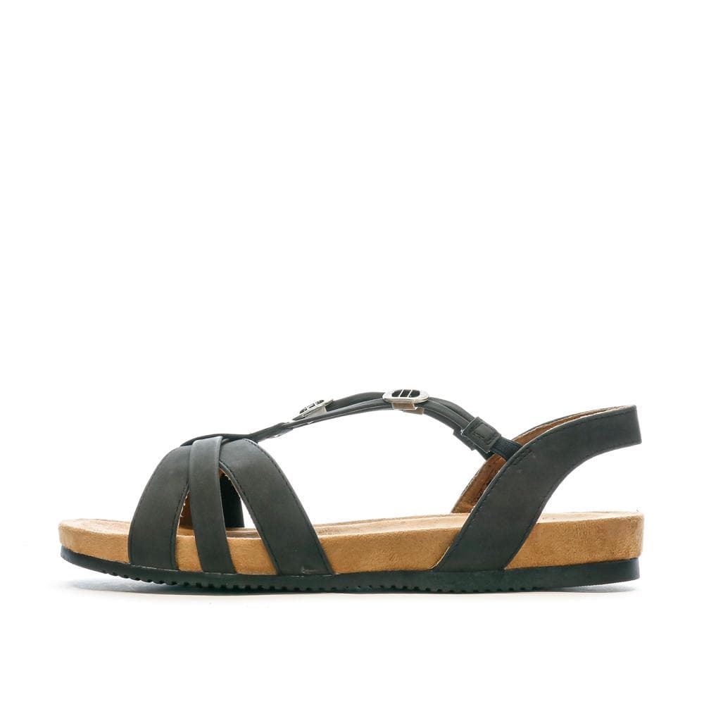 Sandales Noir Femme RELIFE Jyltane 1