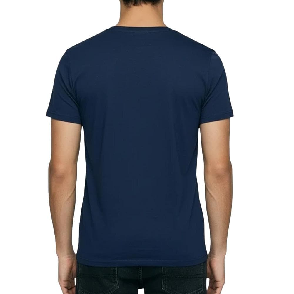 T-Shirt Marine Homme Lee Cooper GLC1986 2