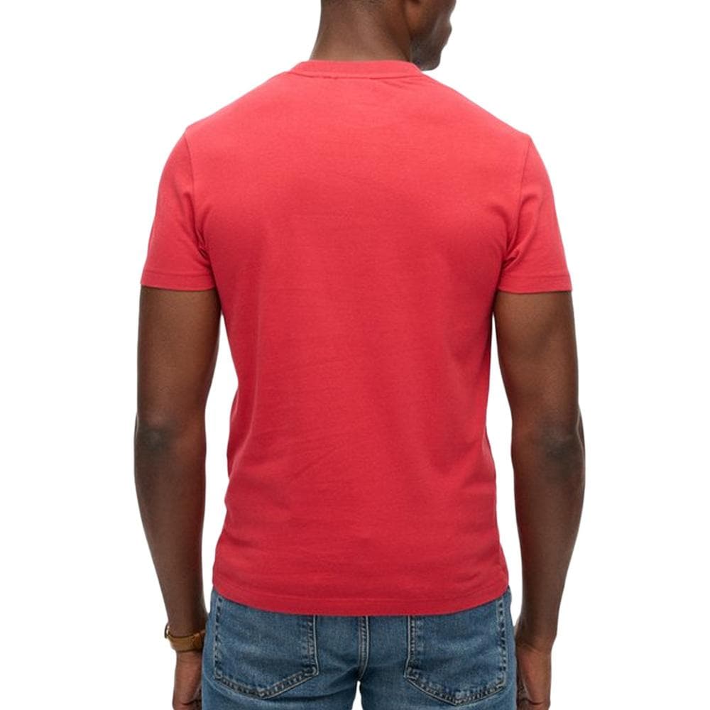 T-Shirt Rouge Homme Superdry Essentials 2