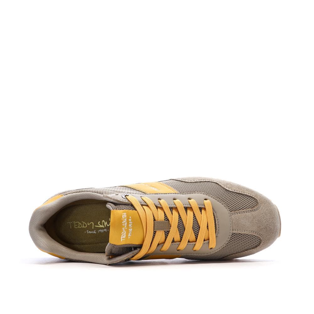 Baskets Beige/Jaune Homme Teddy Smith 120501 4