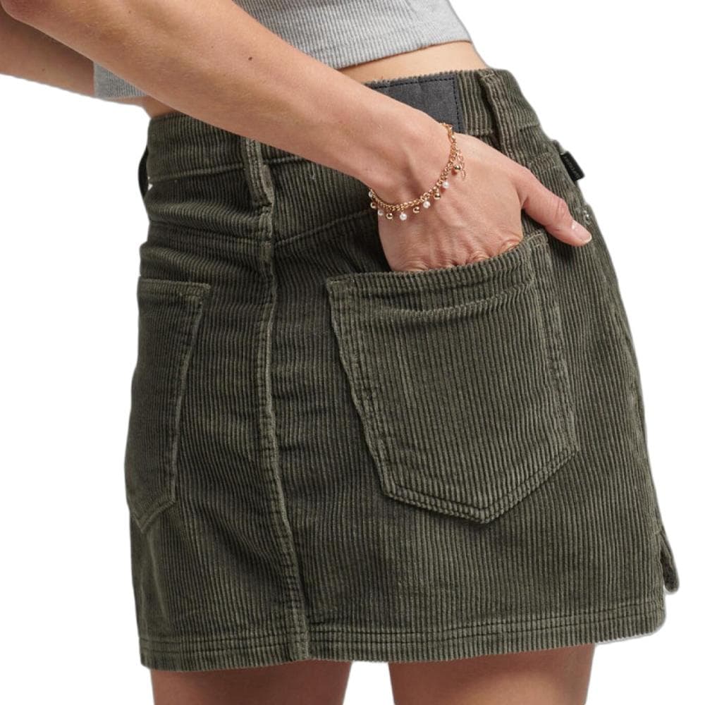 Jupe Kaki Femme Superdry Vintage 2