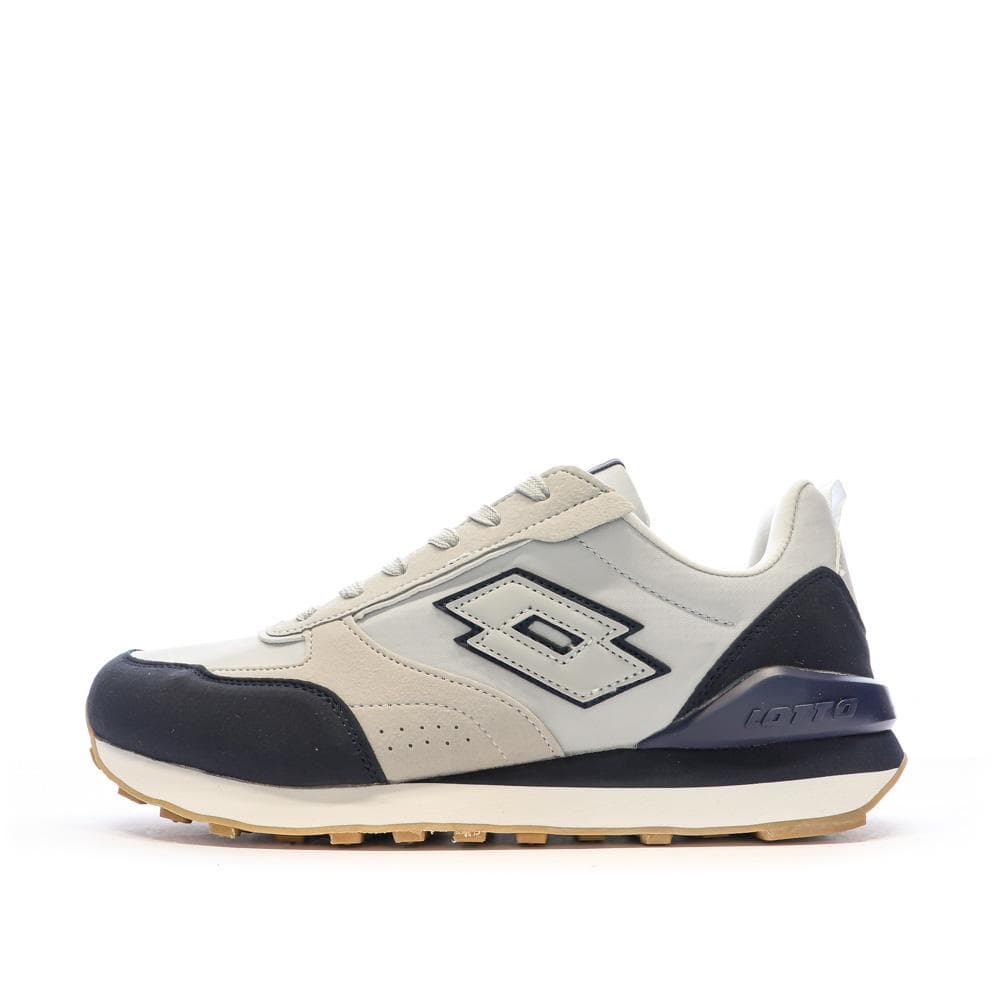 Baskets Grises/Marine Homme Lotto Twenty 5 1