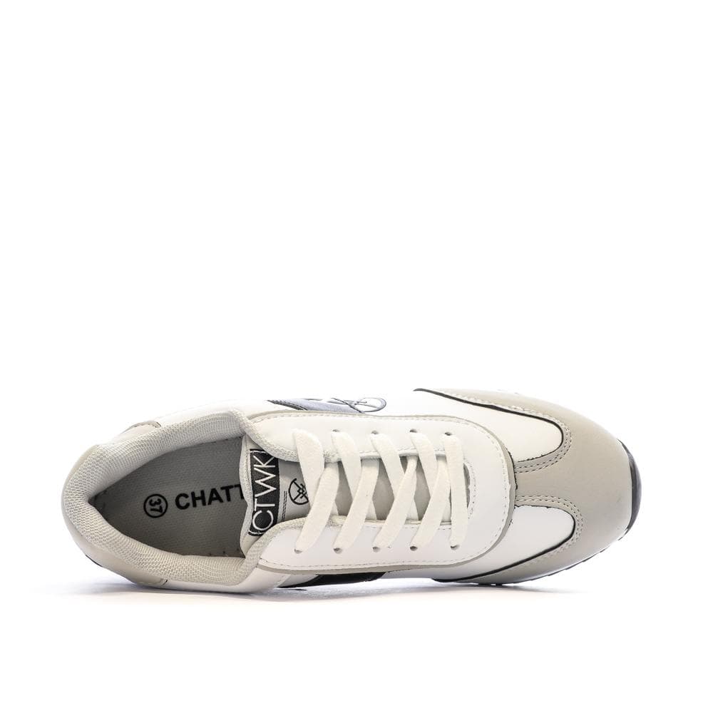 Baskets Blanches Femme Chattawak ANDRIA 4