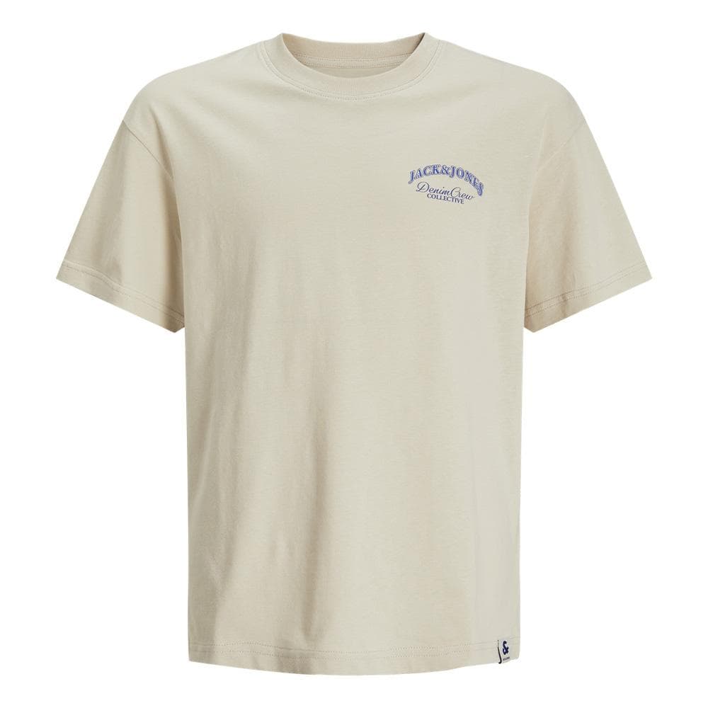 T-Shirt Écru Garçon Jack & Jones Brandes 3