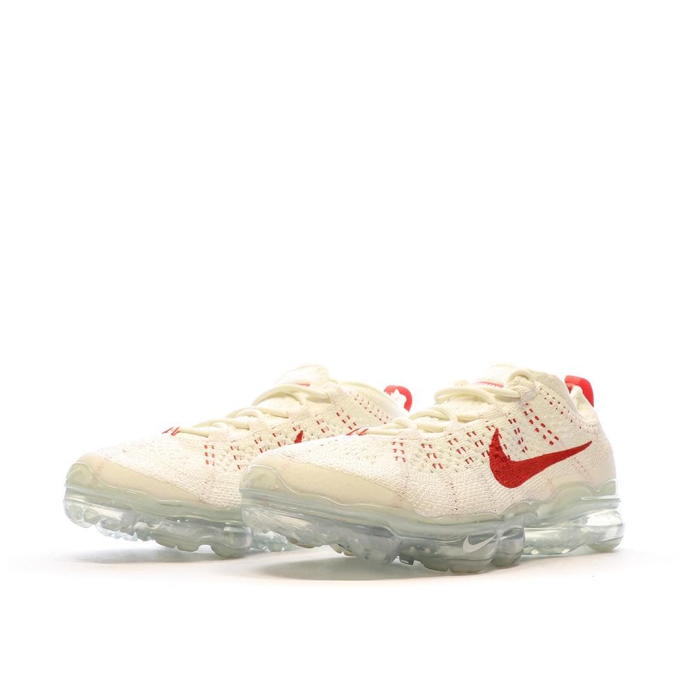 Baskets Blanches/Rouge Femme Nike Air Vapormax 2023 6