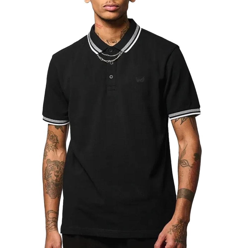 Polo Noir Homme Kaporal JAROD 1