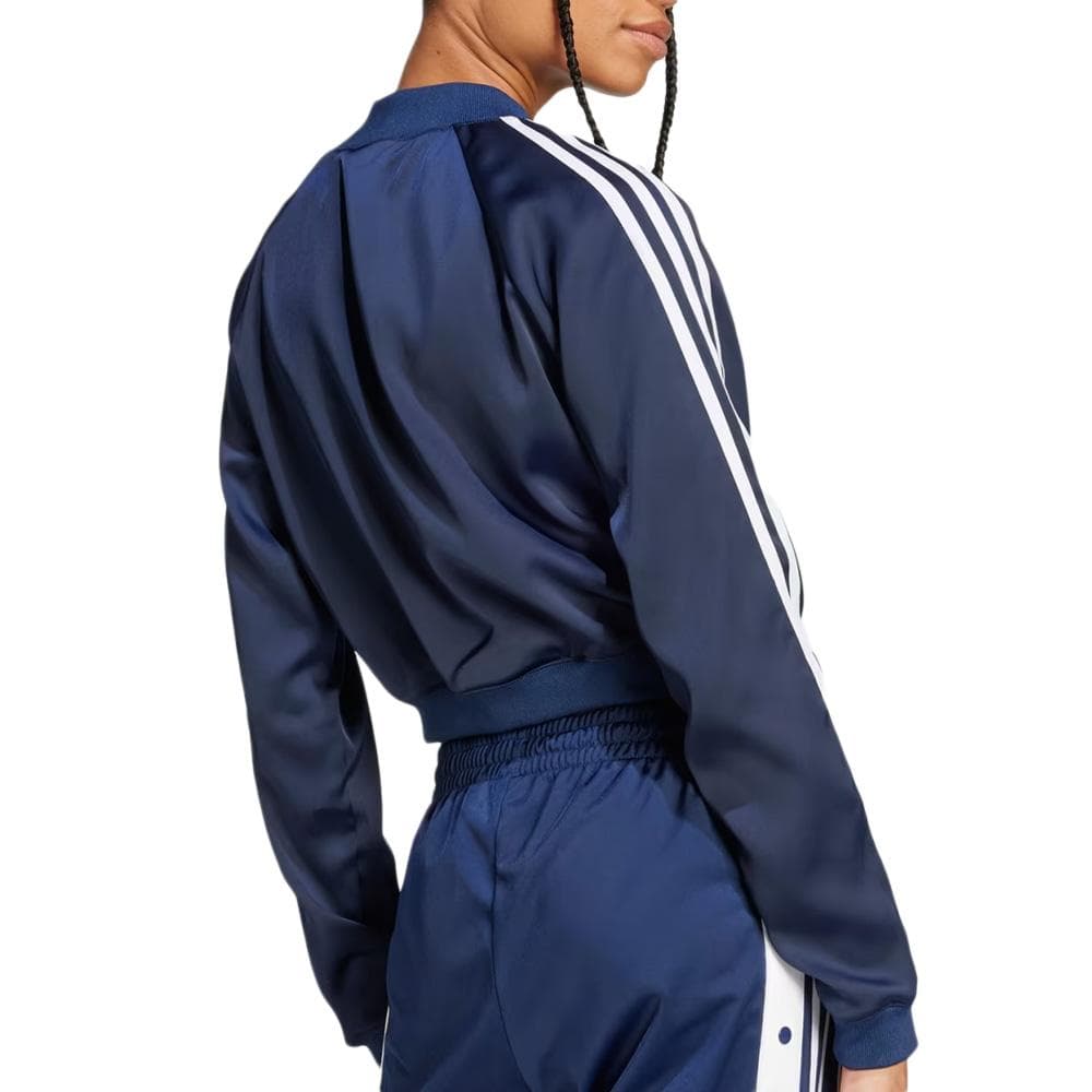 Veste de survêtement Bleu Adidas Adicolor Satin 2