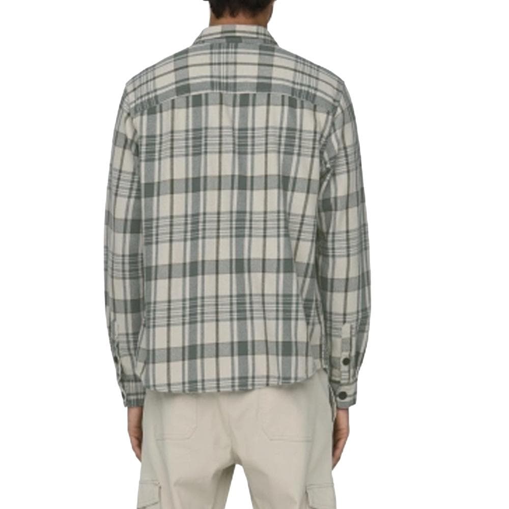 Chemise Beige/Verte Homme Only & Sons Milo 2